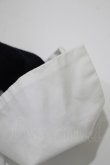 画像4: Jane Marple Dans Le Salon / Crumple collar pullover  ネイビー×ホワイト H-25-10-27-047-JM-TO-KB-ZH (4)