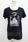 画像1: MILK / perfume Tee  黒 H-25-10-27-048-ML-TO-KB-ZH (1)
