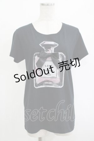 画像: 【SALE】MILK / perfume Tee  黒 H-25-10-27-048-ML-TO-KB-ZT369
