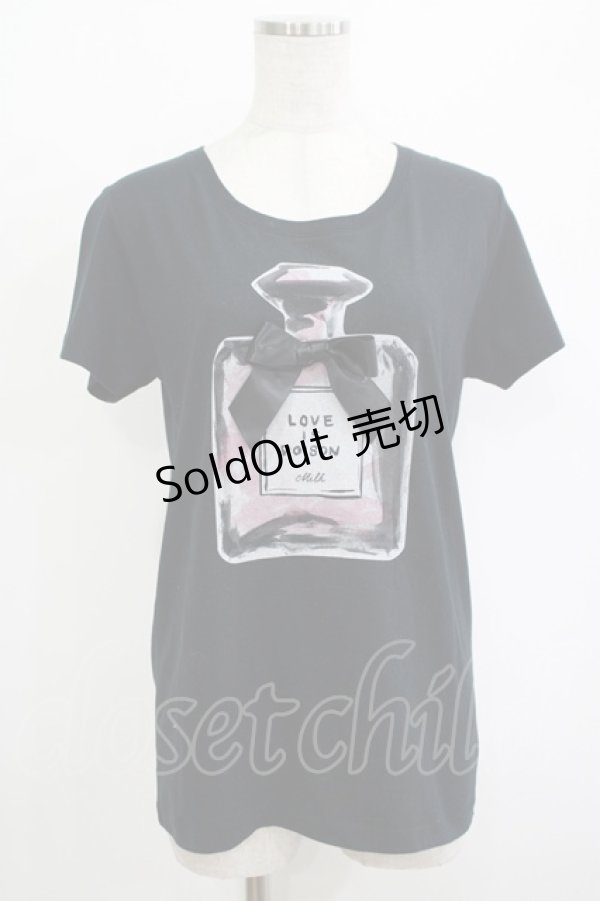 画像1: 【SALE】MILK / perfume Tee  黒 H-25-10-27-048-ML-TO-KB-ZT369 (1)