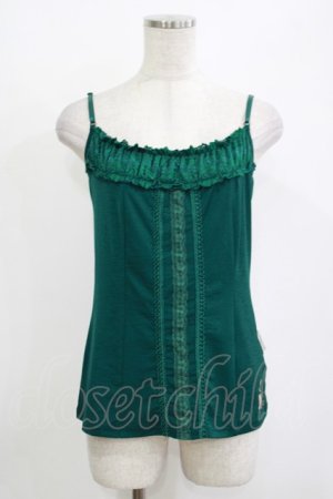 画像: Rozen Kavalier / レースキャミソール  緑 H-25-10-27-051-OO-TO-KB-ZH