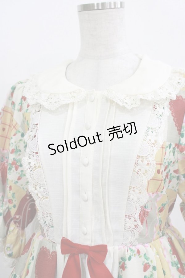 画像5: axes femme kawaii / ハピネスベリーワンピース M グリーン H-25-10-27-005-AX-OP-NS-ZH (5)