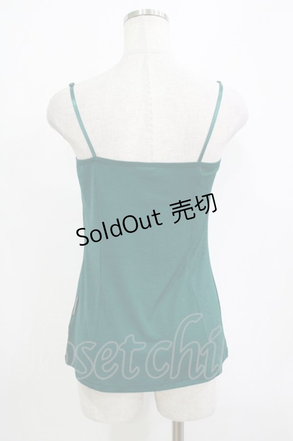 画像3: Rozen Kavalier / レースキャミソール  緑 H-25-10-27-051-OO-TO-KB-ZH (3)