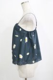 画像2: MILK / Daisy fieldキャミ  ブラックガーデン H-25-10-27-052-ML-TO-KB-ZH (2)