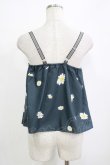 画像3: MILK / Daisy fieldキャミ  ブラックガーデン H-25-10-27-052-ML-TO-KB-ZH (3)