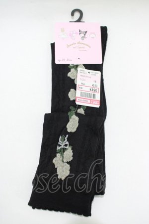 画像: m petit by misako / AMOVKクロミハナ  ブラック H-25-10-27-071-LO-ZA-NS-ZH