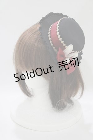 画像: Amavel / Fantasic Wanderlandsうさ耳ミニハット  ブラック H-25-10-27-075-CA-AC-NS-ZH