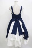 画像3: Chalmiere / 不思議の国のジャンパースカート M ネイビー H-25-10-27-001-PU-OP-NS-ZH (3)