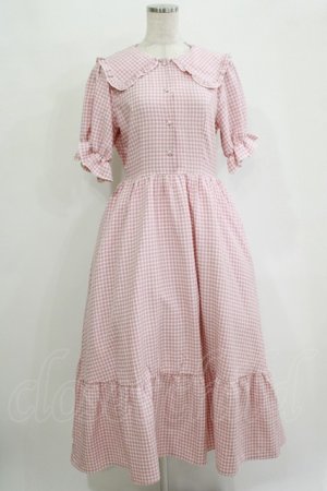 画像: m petit by misako / AM*ギンガムCHKワンピース M ピンク H-25-10-27-009-LO-OP-NS-ZH