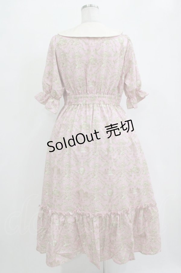 画像3: m petit by misako / NINA’Sコラボトワルドジュイワンピース M ピンク H-25-10-27-012-LO-OP-NS-ZH (3)