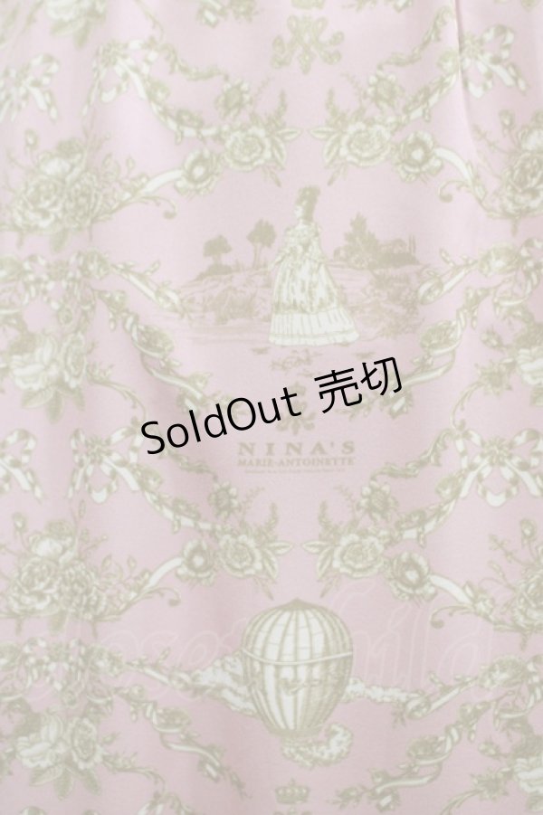 画像4: m petit by misako / NINA’Sコラボトワルドジュイワンピース M ピンク H-25-10-27-012-LO-OP-NS-ZH (4)