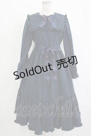 画像: Maison de FLEUR / SnowWhiteワンピース Free Navy H-25-10-27-014-LO-OP-NS-ZH