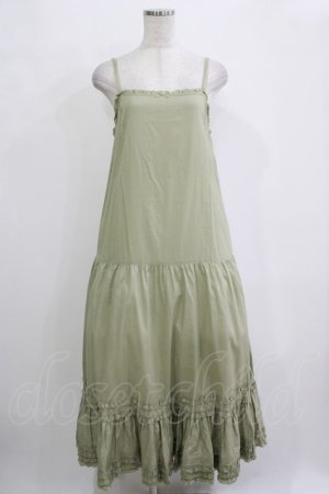 画像: PINK HOUSE / ローンキャミソールワンピース Free グリーン H-25-10-27-016-LO-OP-NS-ZH