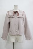 画像1: m petit by misako / AM*セーラーショートコート M ピンク H-25-10-27-019-LO-CO-NS-ZH (1)