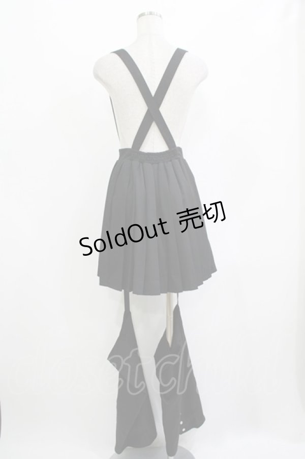 画像3: Amavel / Rockin' Girl レッグカバー付きスカパン Free ブラック H-25-10-27-020-CA-SK-NS-ZH (3)