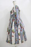 画像2: Melody BasKet / Stripe strawberryワンピース  ネイビー H-25-10-28-031-LO-OP-KB-ZT191 (2)