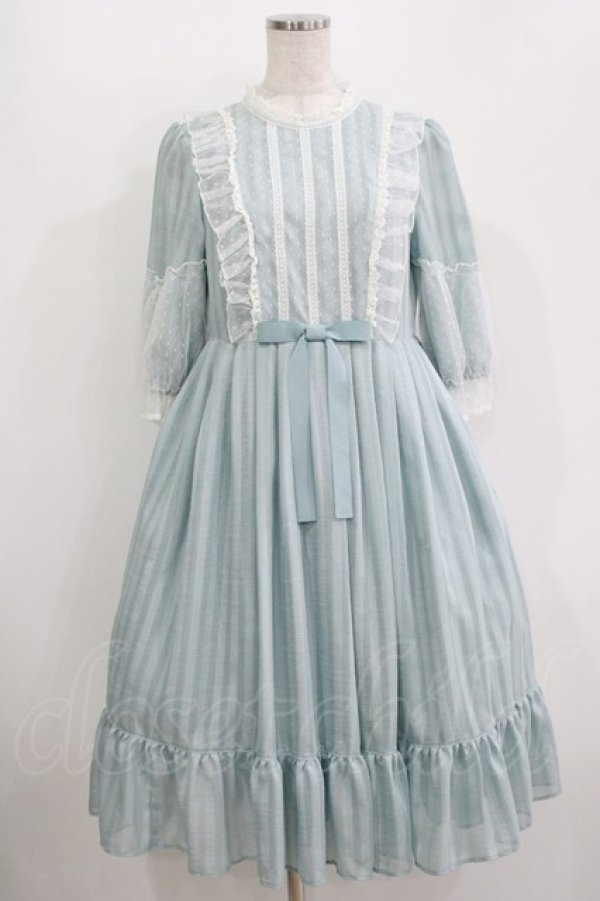 画像1: Melody BasKet / Secret Essenceドレス  サックス H-25-10-28-033-LO-OP-KB-ZH (1)