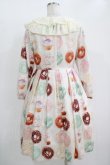 画像3: Leur Getter / Pastel Donuts袖付きワンピース M グレー H-25-10-28-035-LU-OP-KB-ZH (3)