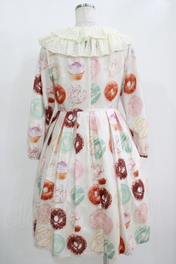 画像3: Leur Getter / Pastel Donuts袖付きワンピース M グレー H-25-10-28-035-LU-OP-KB-ZH (3)