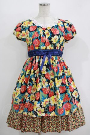 画像: Shirley Temple / LIBERTY FABRICワンピース 160 ブラック H-25-10-28-036-ET-OP-KB-ZH