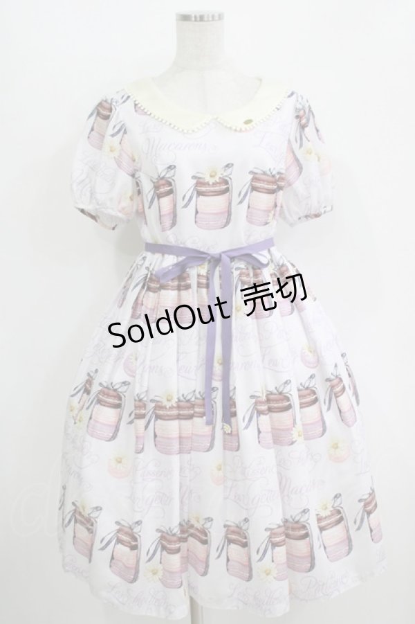 画像1: Leur Getter / Daisy Macaron袖付きワンピース M ラベンダー H-25-10-28-041-LU-OP-KB-ZH (1)