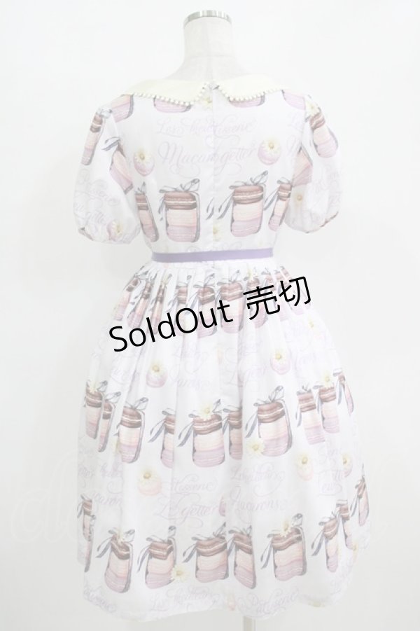 画像3: Leur Getter / Daisy Macaron袖付きワンピース M ラベンダー H-25-10-28-041-LU-OP-KB-ZH (3)