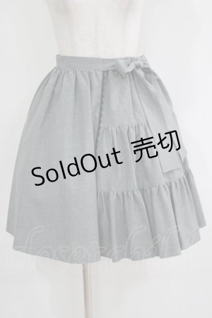 画像: MIHO MATSUDA / アシメフリルスカート  グレー H-25-10-28-054-GO-SK-KB-ZH