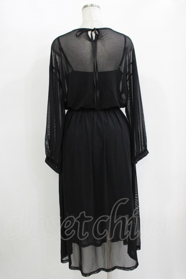 画像3: merry jenny / シアーワンピース F 黒 H-25-10-28-055-LO-OP-KB-ZH (3)