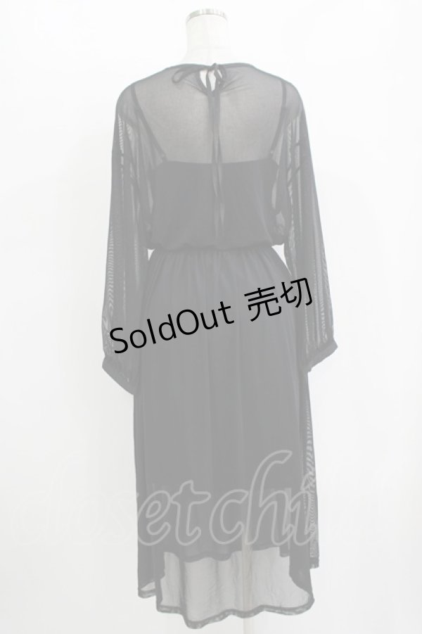 画像3: merry jenny / シアーワンピース F 黒 H-25-10-28-055-LO-OP-KB-ZH (3)