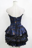 画像3: ATELIER PIERROT / "Diamond Circus"ミニコルセットワンピース  紺 H-25-10-28-057-EL-OP-KB-ZH (3)