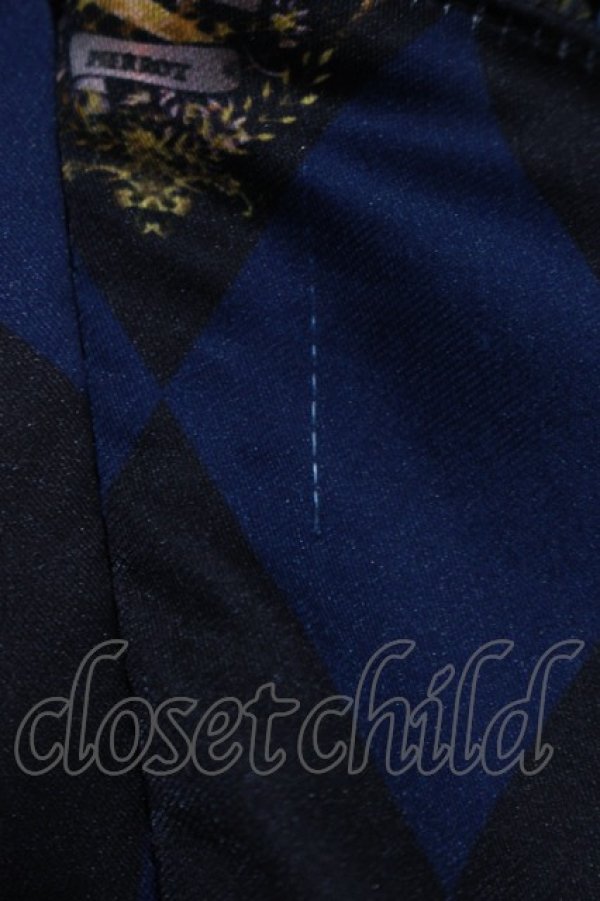 画像4: ATELIER PIERROT / "Diamond Circus"ミニコルセットワンピース  紺 H-25-10-28-057-EL-OP-KB-ZH (4)