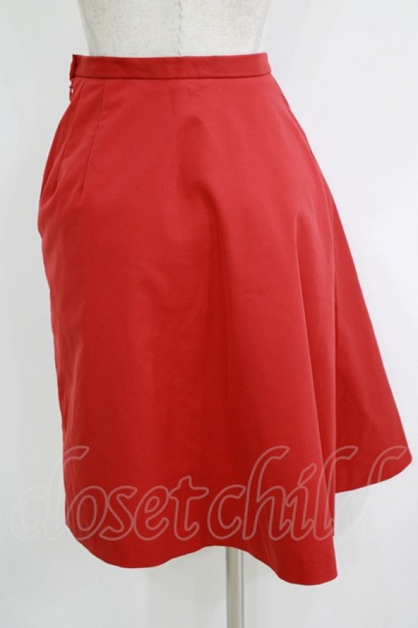 画像3: ネバアランド / ウエストタックスカート  赤 H-25-10-28-058-LO-SK-KB-ZH (3)