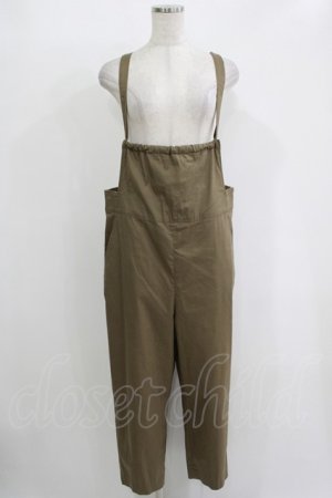 画像: Jane Marple Dans Le Salon / テーパードサロペットパンツ M カーキ H-25-10-28-062-JM-PA-KB-ZH