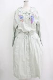画像1: Jane Marple Dans Le Salon / Jardin Des Fleurs Embroideryドレス  ミント H-25-10-28-007-JM-OP-KB-ZH (1)