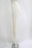 画像2: merry jenny / シアーニットラメメロウパンツ  アイボリー H-25-10-28-064-LO-PA-KB-ZH (2)