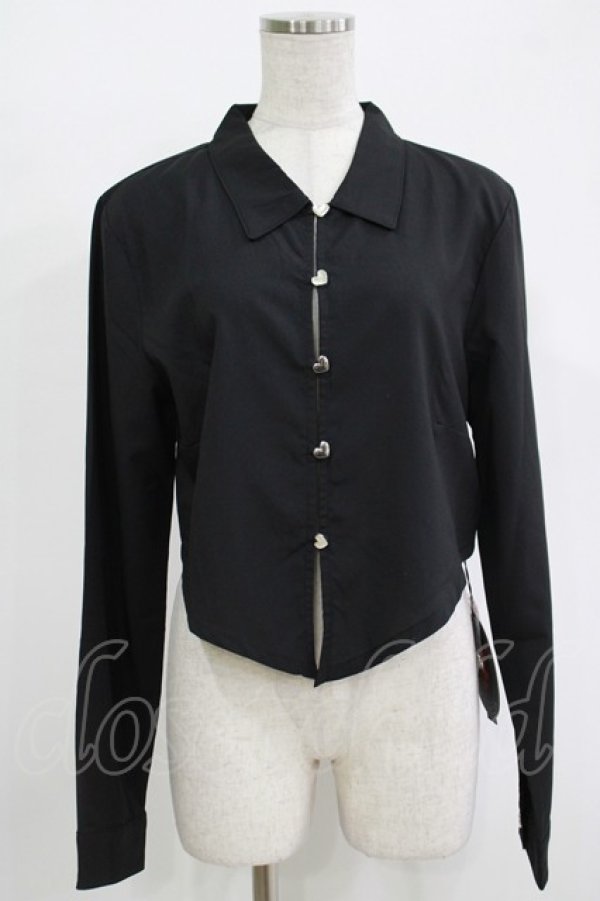 画像1: KILL STAR / SOFIA SHIRT M ブラック H-25-10-28-075-SL-BL-KB-ZH (1)