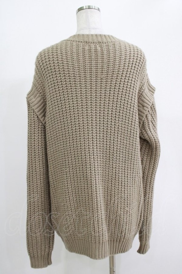 画像3: merry jenny / フリルリボン2Wayカーディガン  ベージュ H-25-10-28-076-LO-TO-KB-ZH (3)