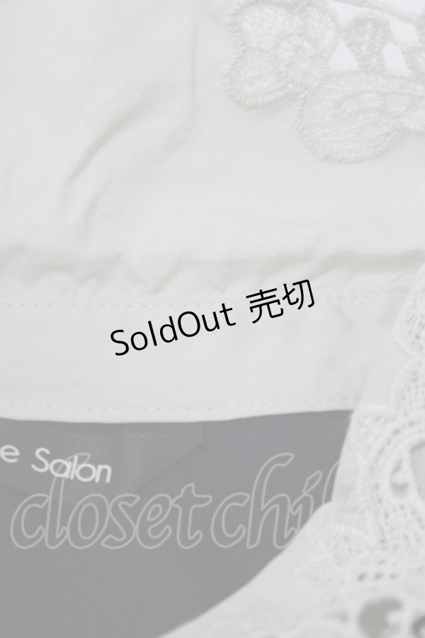 画像5: Jane Marple Dans Le Salon / レースカラーサックドレス  ネイビー H-25-10-28-010-JM-OP-KB-ZH (5)