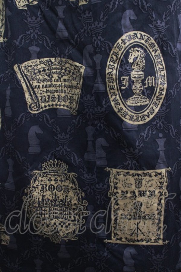 画像4: Jane Marple / チェスゴアードワンピース  黒 H-25-10-28-011-JM-OP-KB-ZH (4)