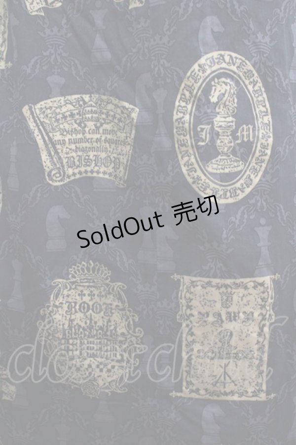 画像4: Jane Marple / チェスゴアードワンピース  黒 H-25-10-28-011-JM-OP-KB-ZH (4)