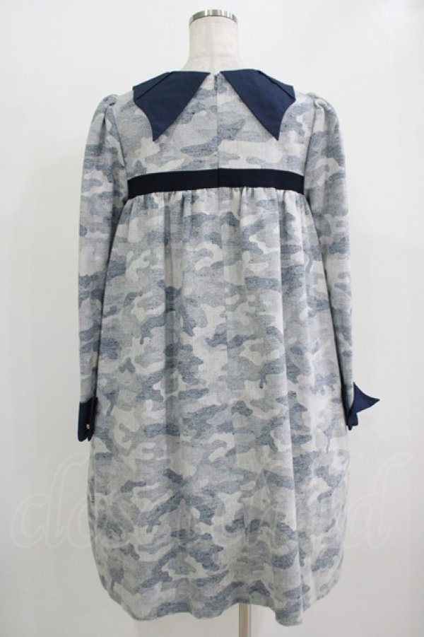 画像3: ネバアランド / くらやみ少女ワンピース  水迷彩 H-25-10-28-002-LO-OP-KB-ZH (3)