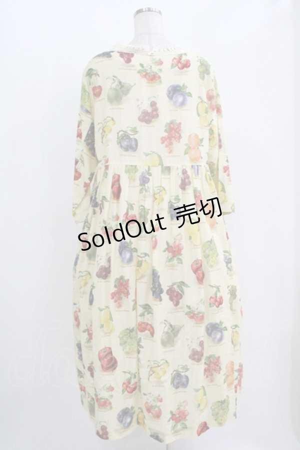 画像3: Jane Marple / Fruits dictionaryのドレス  アイボリー H-25-10-28-018-JM-OP-KB-ZT197 (3)