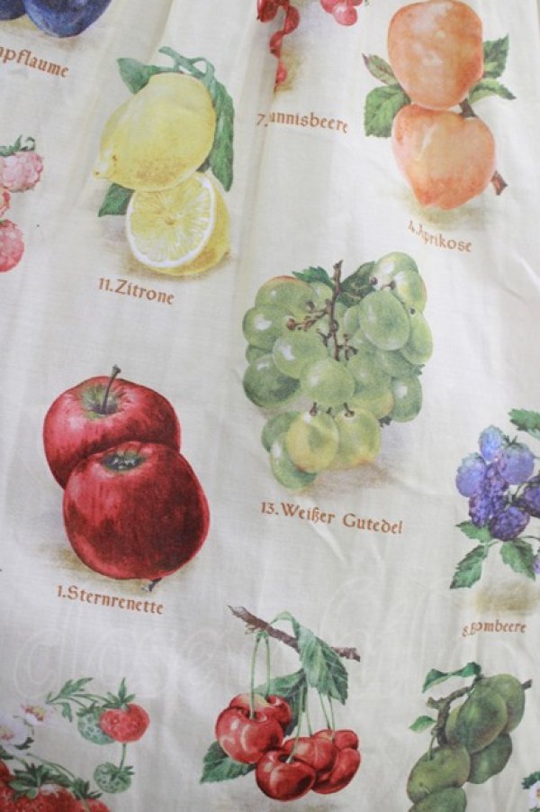 画像4: Jane Marple / Fruits dictionaryのドレス  アイボリー H-25-10-28-018-JM-OP-KB-ZH (4)