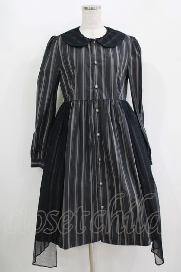 画像1: ネバアランド / アラクネワンピース  グレー×黒 H-25-10-28-025-LO-OP-KB-ZH (1)