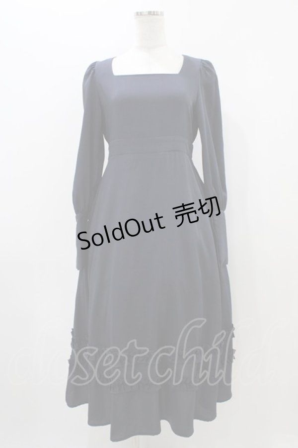 画像3: FLC / MINA*ケープワンピース S ネイビー H-25-10-29-038-0-OP-NS-ZH (3)