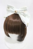 画像1: Angelic Pretty / 涙のグラスボトルリボンカチューシャ  サックス H-25-10-29-007-AP-AC-NS-ZH (1)