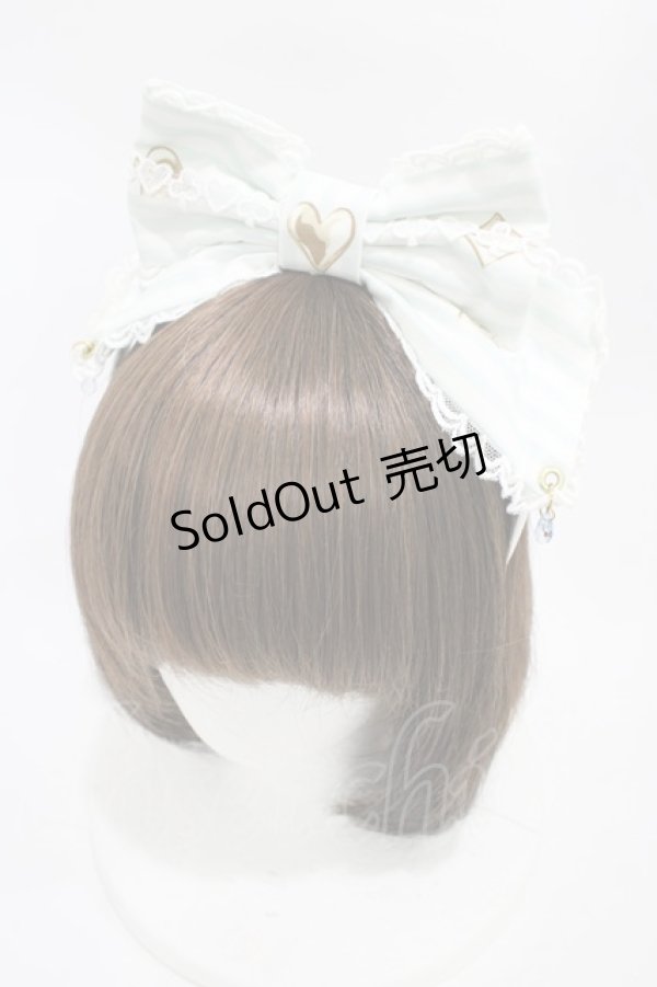 画像1: Angelic Pretty / 涙のグラスボトルリボンカチューシャ  サックス H-25-10-29-007-AP-AC-NS-ZH (1)