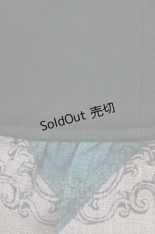 画像3: ALICE and the PIRATES / フリムフラムな音楽隊の休日柄 ベスト Free ブラック/グリーン H-25-10-29-049-PA-JA-NS-ZH (3)