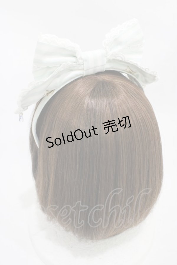 画像2: Angelic Pretty / 涙のグラスボトルリボンカチューシャ  サックス H-25-10-29-007-AP-AC-NS-ZH (2)