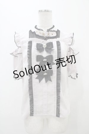 画像: LIZ LISA / 3つリボンチョーカーブラウス Free ピンク/ブラック H-25-10-29-051-LO-BL-NS-ZH